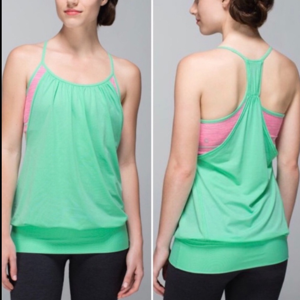Lululemon No Limits Tank Opal/Wee Are From Space Pink - Women’s S (See Desc)